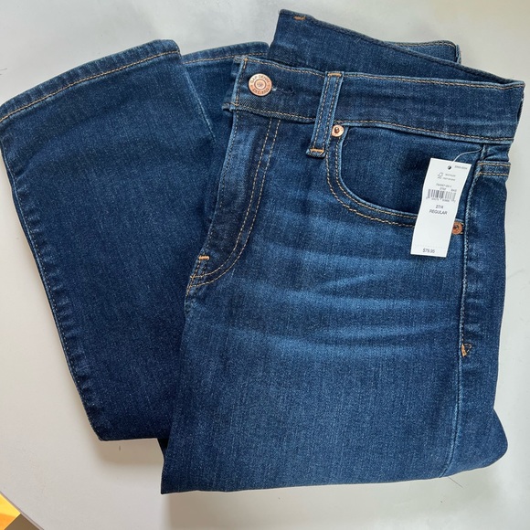 Mid Rise Straight Jeans - Picture 2 of 4